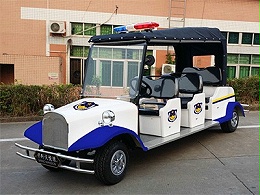 华锴电动巡逻车进驻广州居住小区
