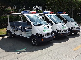 华锴电动巡逻车在城市治安中的应用